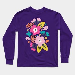 Summer Floral Long Sleeve T-Shirt